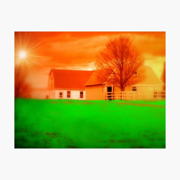 Vista previa del artículo con la obra «Amish Farm», diseñado y vendido por Toccoa.