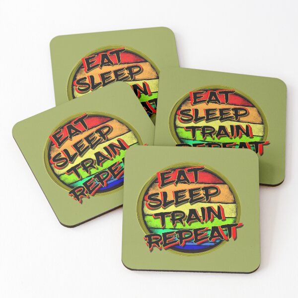 Item preview, Eat Sleep Train Repeat designed and sold by ronnieyoung.