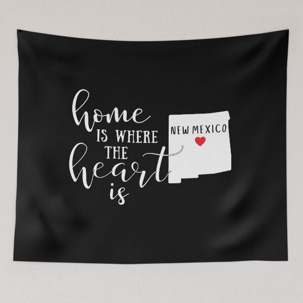 Item preview, New Mexico, Home Is Where the Heart Is, Home State designed and sold by ladylaughprints.