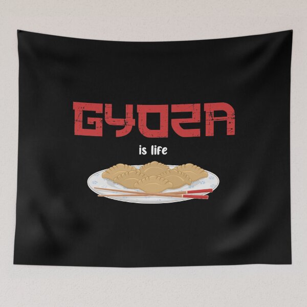 Item preview, Japanese Dumpling Gyoza Is Life print designed and sold by jakehughes2015.