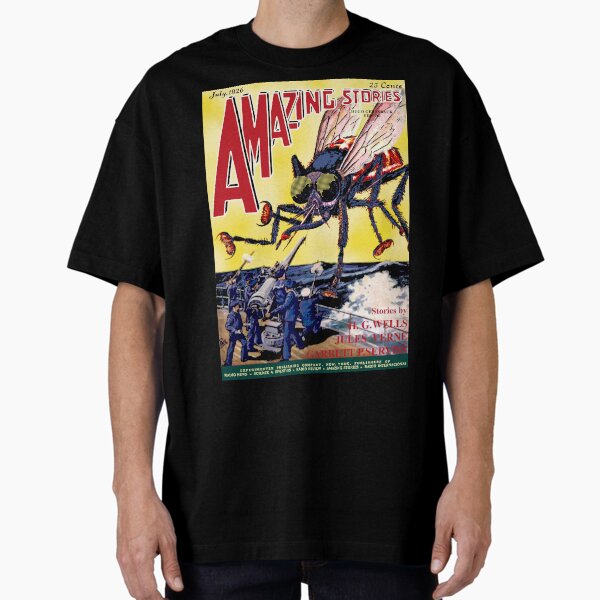 Amazing Stories Issue #4 (HD Quality) Oversized T-Shirt