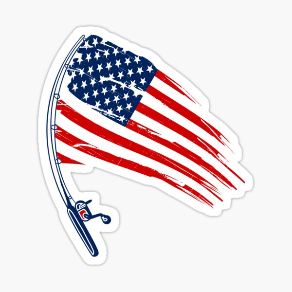 Free Free 282 Fishing Pole American Flag Svg SVG PNG EPS DXF File