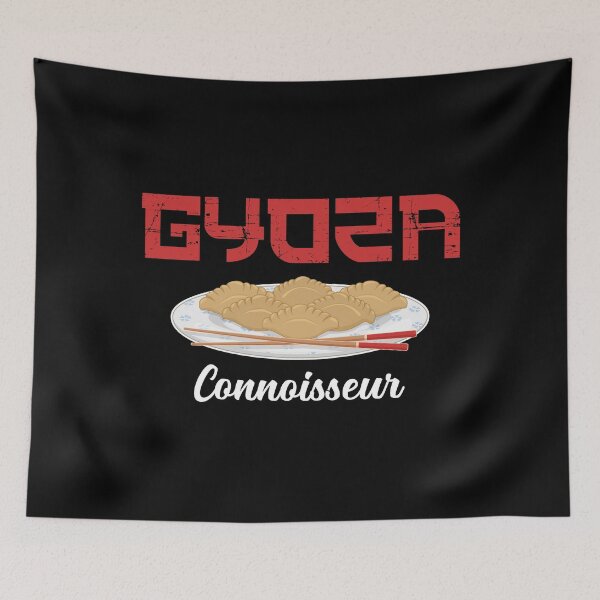 Item preview, Dumplings Japanese Food Gyoza Connoisseur graphic designed and sold by jakehughes2015.