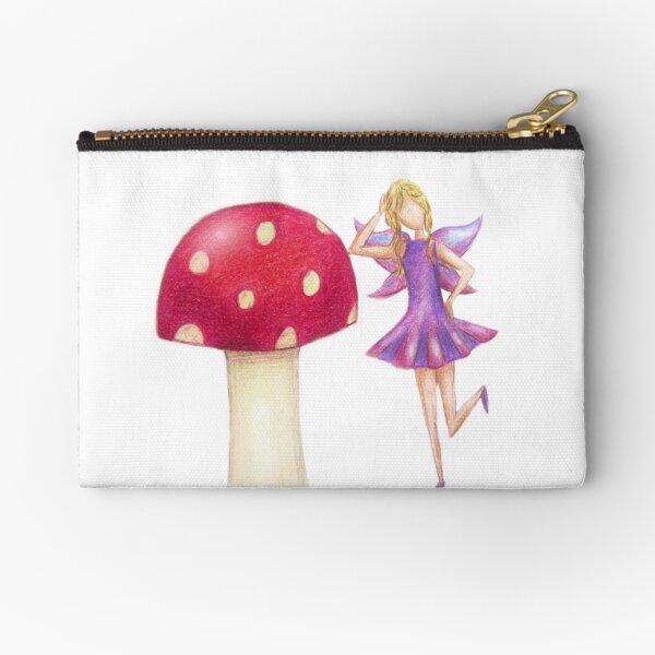Fairy & Toadstool Day Dreaming Zipper Pouch