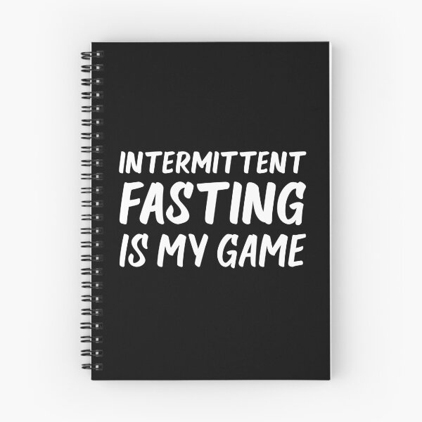 Item preview, Intermittent Fasting is My Game | Health | Life | Quotes | Black designed and sold by Wintre2.