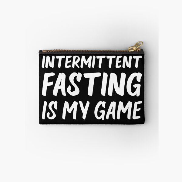 Item preview, Intermittent Fasting is My Game | Health | Life | Quotes | Black designed and sold by Wintre2.