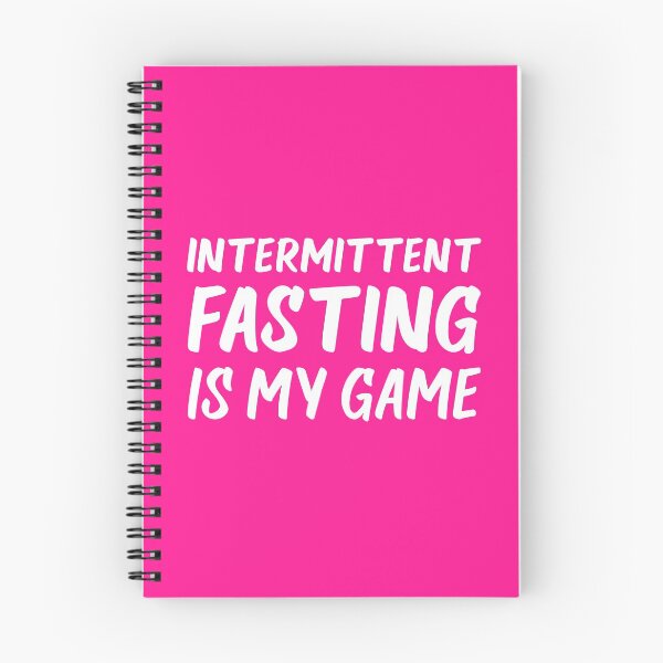 Item preview, Intermittent Fasting is My Game | Health | Life | Quotes | Hot Pink designed and sold by Wintre2.