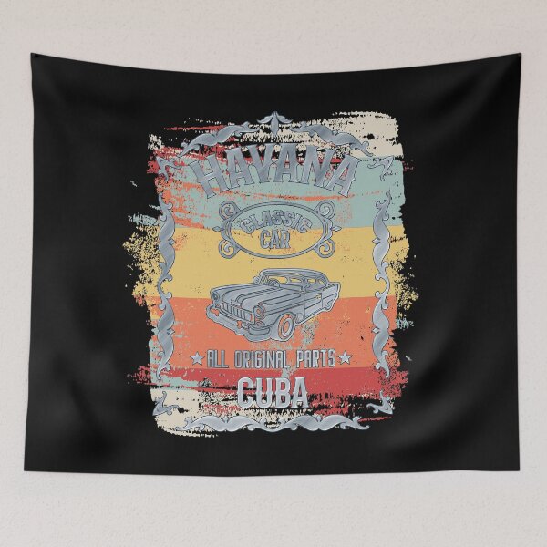 Item preview, Havana Cuba Classic Old Car  designed and sold by Dubbra.