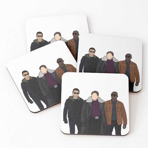 Item preview, Bucky, Zemo, and Sam designed and sold by beckahbrooks.