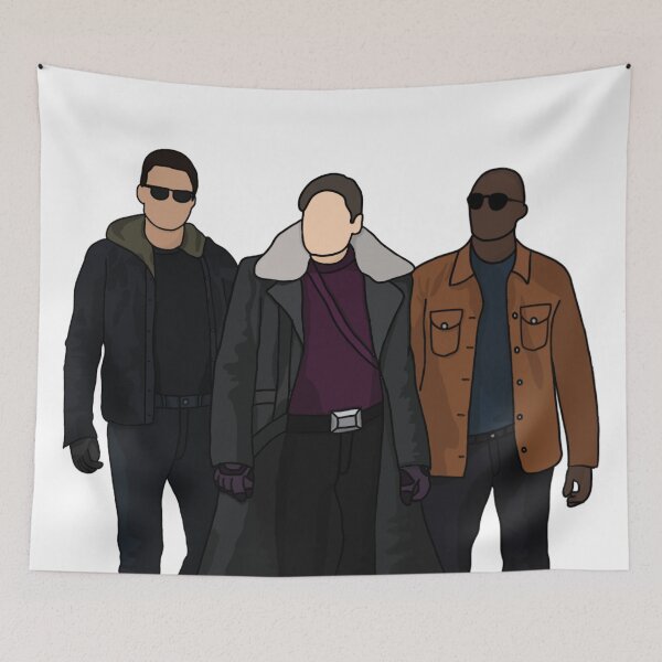 Item preview, Bucky, Zemo, and Sam designed and sold by beckahbrooks.