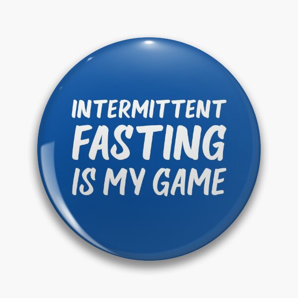 Item preview, Intermittent Fasting is My Game | Health | Life | Quotes | Royal Blue designed and sold by Wintre2.