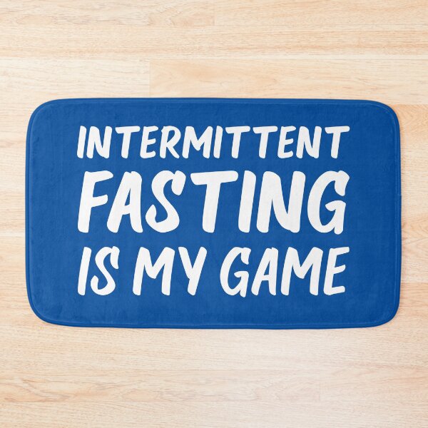 Item preview, Intermittent Fasting is My Game | Health | Life | Quotes | Royal Blue designed and sold by Wintre2.