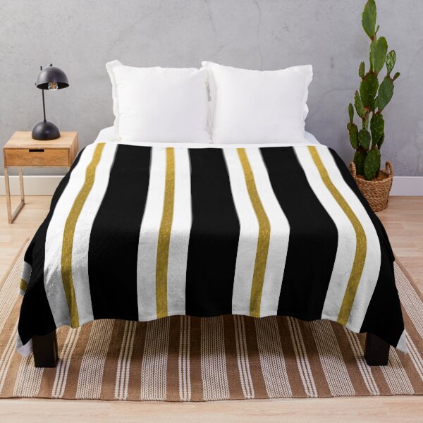 Item preview, Elegant Black & Gold Stripes designed and sold by idovedesign.