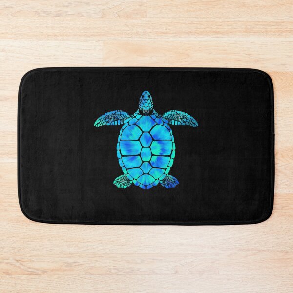 Item preview, Turquoise Tie Dye Sea Turtle designed and sold by HalpinDesign.