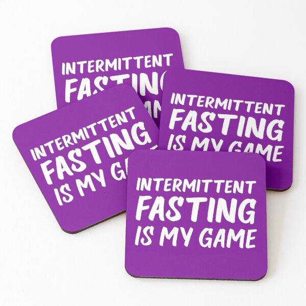 Item preview, Intermittent Fasting is My Game | Health | Life | Quotes | Purple designed and sold by Wintre2.