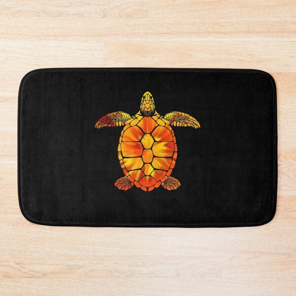 Item preview, Orange Tie Dye Sea Turtle designed and sold by HalpinDesign.