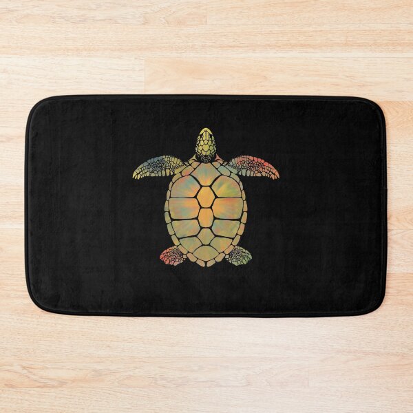 Item preview, Retro Colored Tie Dye Sea Turtle designed and sold by HalpinDesign.