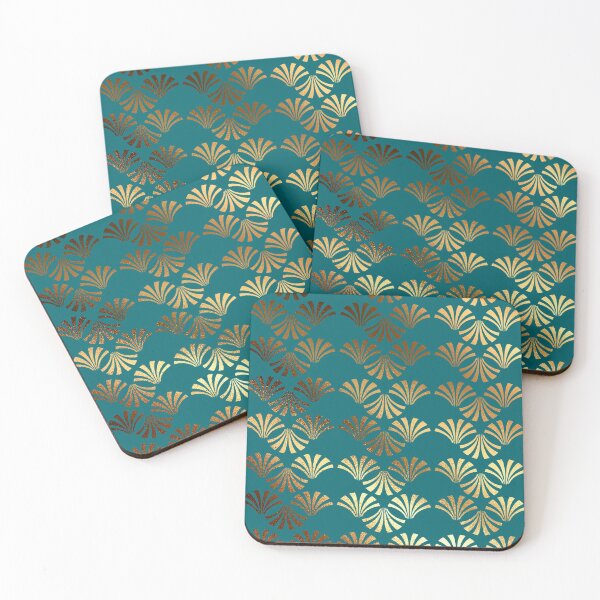 Item preview, Art Deco Harbor Blue designed and sold by Steffen Gierok.