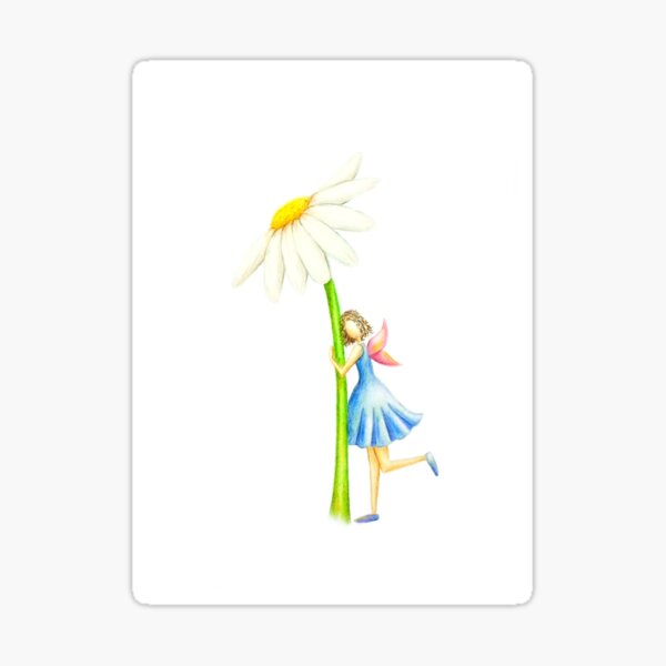 Magical Fairy & Flower Sticker