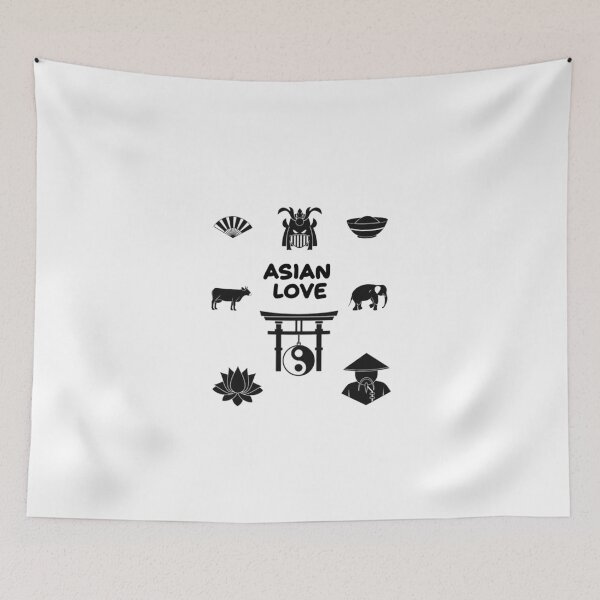 Item preview, Asian Love designed and sold by Swirlstache.