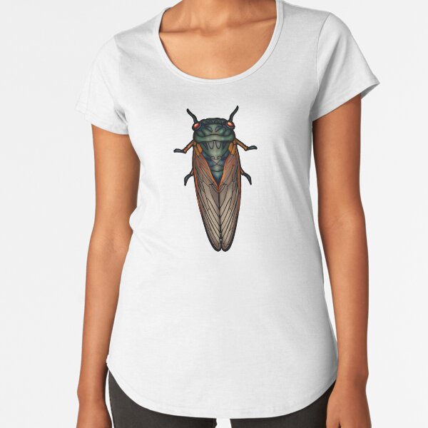 Item preview, Art Nouveau Cicada Black Outline designed and sold by RJKpoyp.