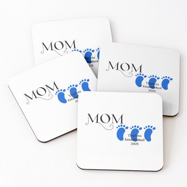 Item preview, Mom - Triplets Boys Established 2021 designed and sold by dobbysgifts.