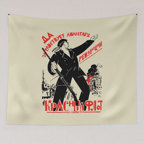 Item preview, Red Fleet Soviet Poster designed and sold by sirglennbo.