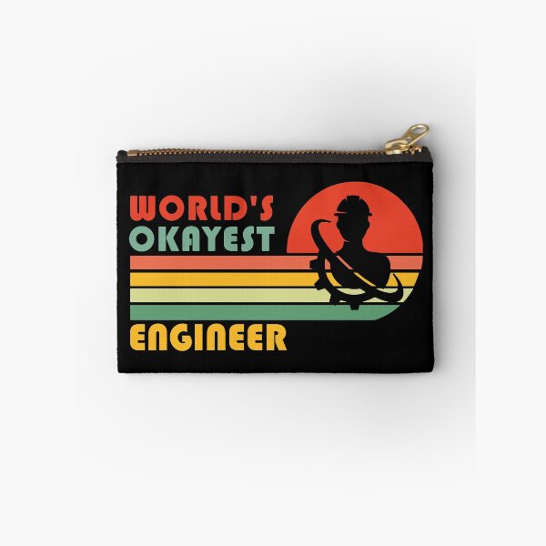 Item preview, World's Okayest Engineer Funny Engineering Retro Vintage Gift designed and sold by Theobsessed01.