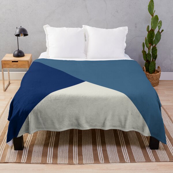 Item preview, Basic Triangles (blues) designed and sold by ojasha.