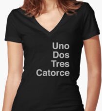 Vertigo Women's Fitted V-Neck T-Shirt