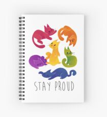 LGBT+ PRIDE CATS Spiralblock