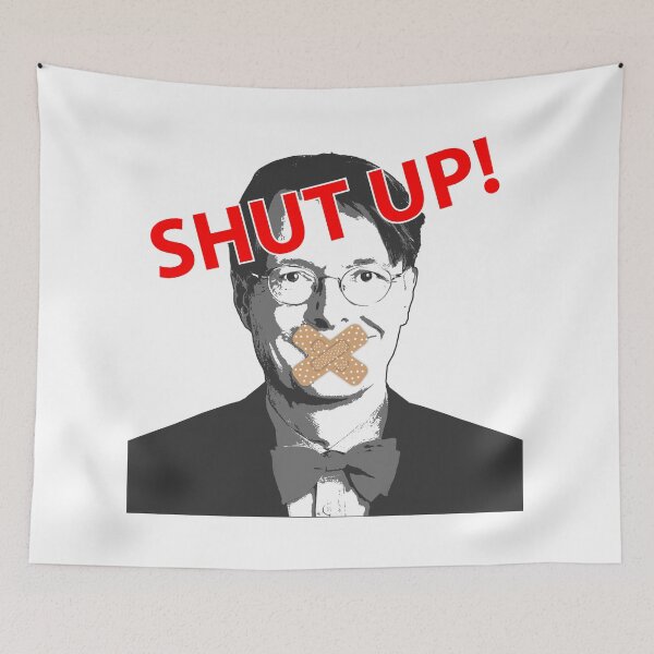 Item preview, SHUT UP! designed and sold by ARTmanhART.