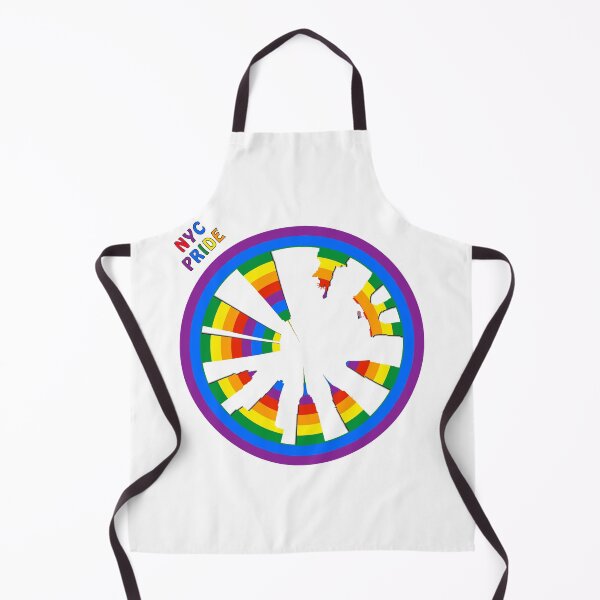 Item preview, NYC LGBTQ Pride Circular Cityscape - Rainbow designed and sold by Warren Paul Harris.