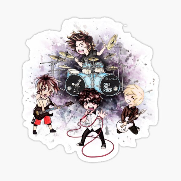 One Ok Rock Stickers For Sale Redbubble