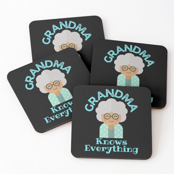 Item preview, Grandma Knows Everything designed and sold by Joy Poddar.