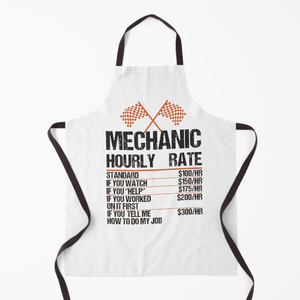 Item preview, Mechanic Hourly Rate designed and sold by designisthelife.