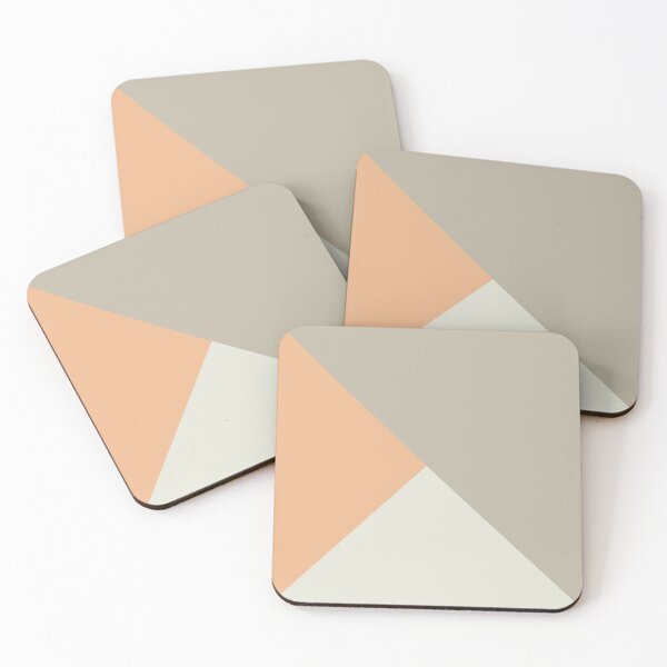 Item preview, Basic Triangles (peach) designed and sold by ojasha.
