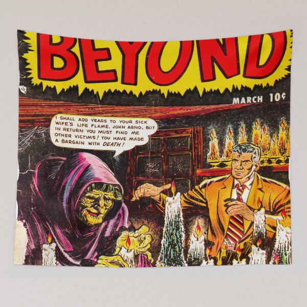 Item preview, Beyond Comics - Vintage Comic Book Cover designed and sold by CosmicBee.