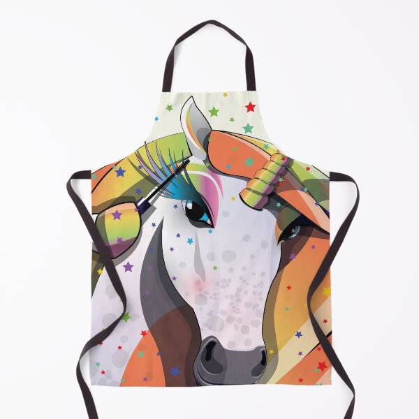 Item preview, Unicorn putting on makeup designed and sold by Wyattdesign.