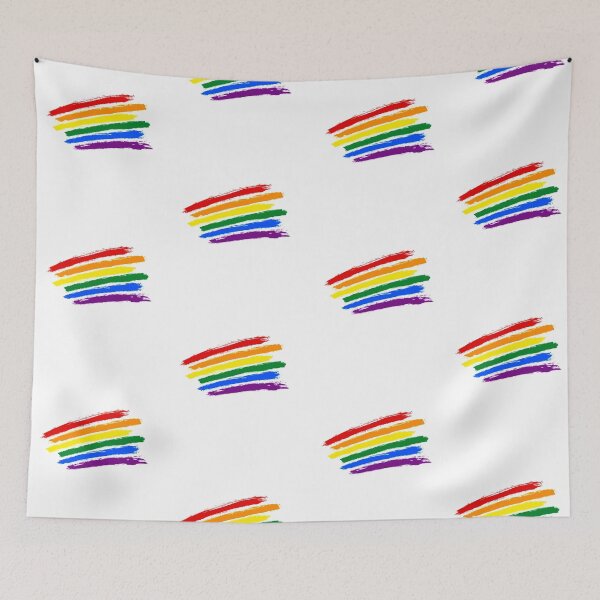 Item preview, LGBTQ+ Flag illustration designed and sold by SurbDesigns.