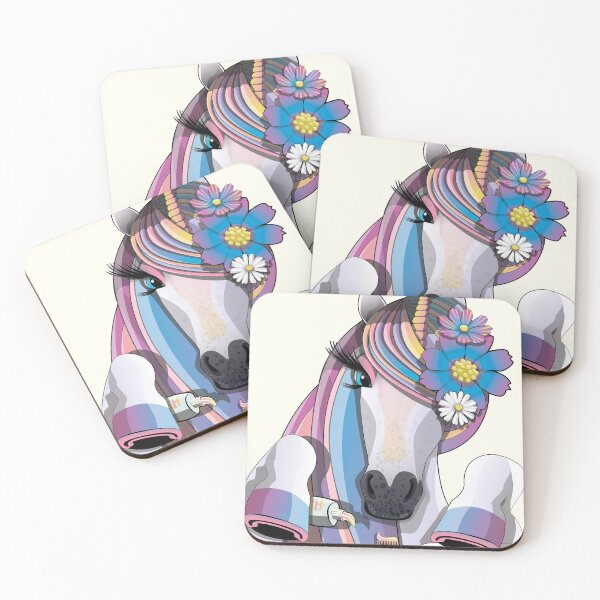 Item preview, Unicorn brushing teeth designed and sold by Wyattdesign.