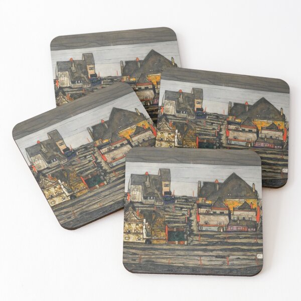 Item preview, Egon Schiele, Suburb I, 1914 designed and sold by SEEMUELLER.