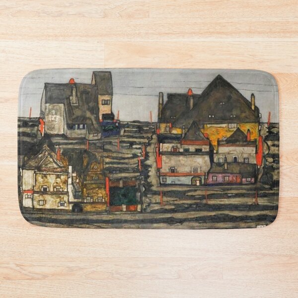 Item preview, Egon Schiele, Suburb I, 1914 designed and sold by SEEMUELLER.