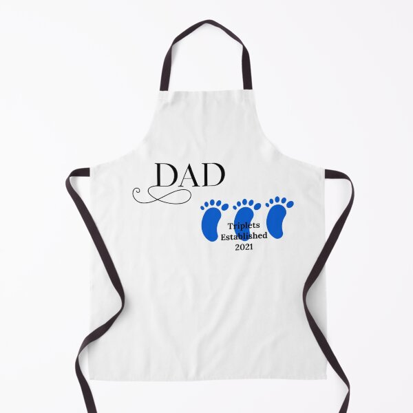 Item preview, Dad - Triplets Boys Established 2021 designed and sold by dobbysgifts.