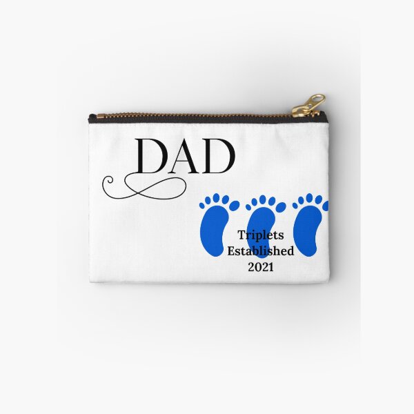 Item preview, Dad - Triplets Boys Established 2021 designed and sold by dobbysgifts.