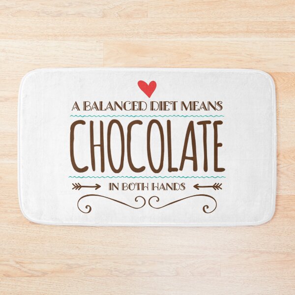 Item preview, A Balanced Diet Means Chocolate In Both Hands designed and sold by suver.