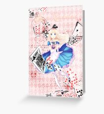 ALICE IN WONDERLAND Greeting Card