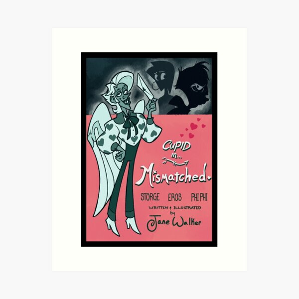 Item preview, Mismatched Poster designed and sold by JaneGumball.