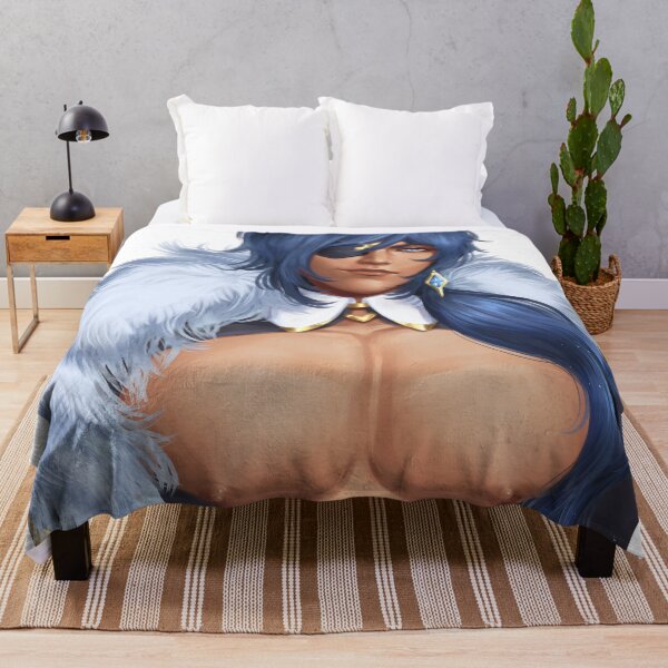 booba Kaeya Genshin Impact Throw Blanket
