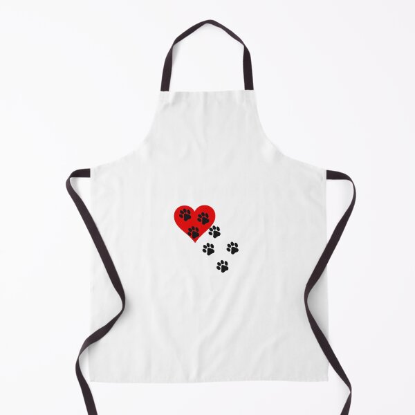 Item preview, Paw Prints in my Heart design for cat and dog lovers designed and sold by LeBreab.